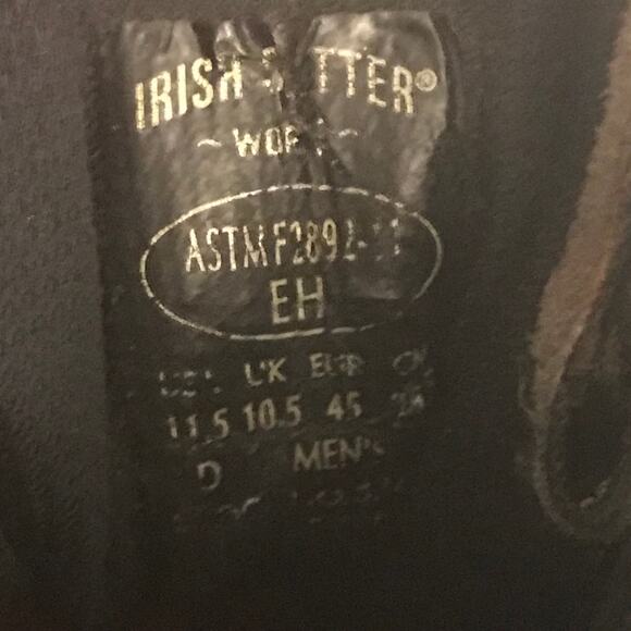 Red Wing Irish Setter Two Harbors Leather Waterproof Vibram Hiker Men Boots 11.5 - Picture 6 of 7